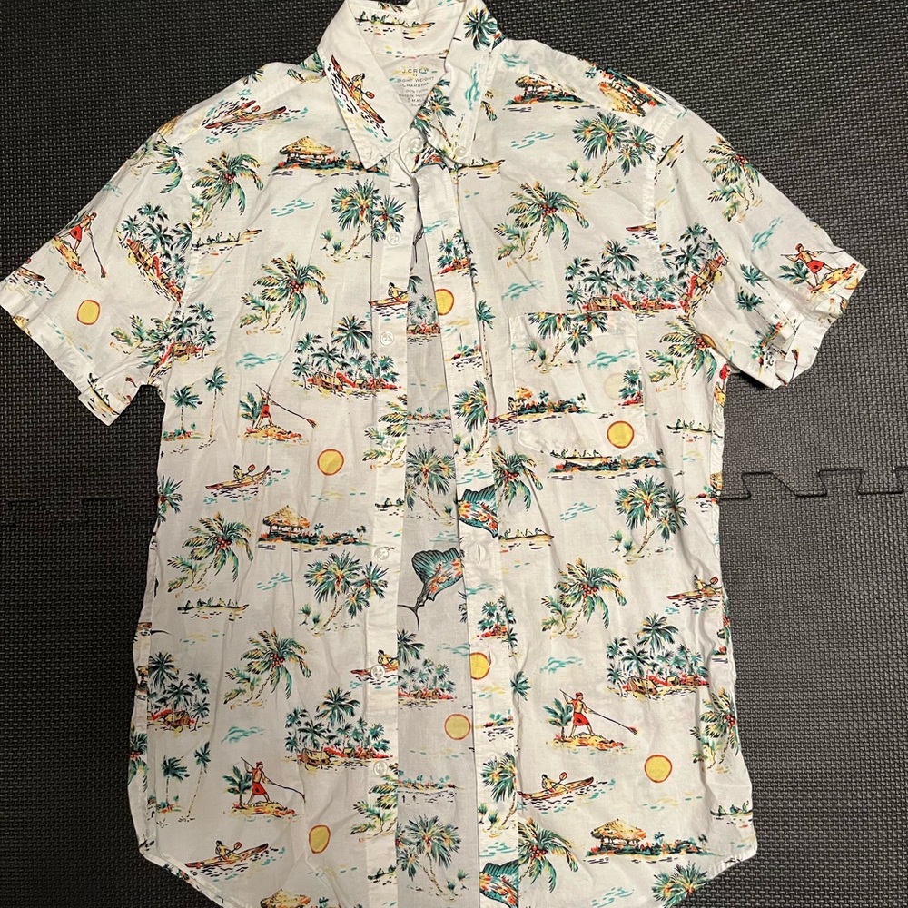 J Crew Beach Shirt